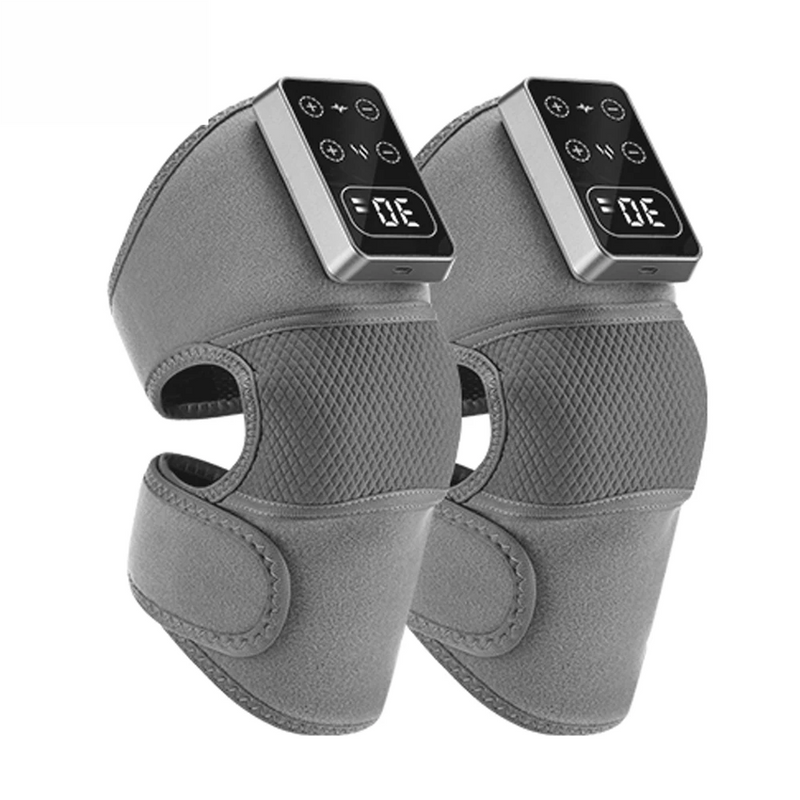 Electric Heated Knee Massager – Vibration Pain Relief Pad