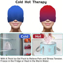 Gel Ice Headache Hat – Cold Compress Migraine Relief Cap